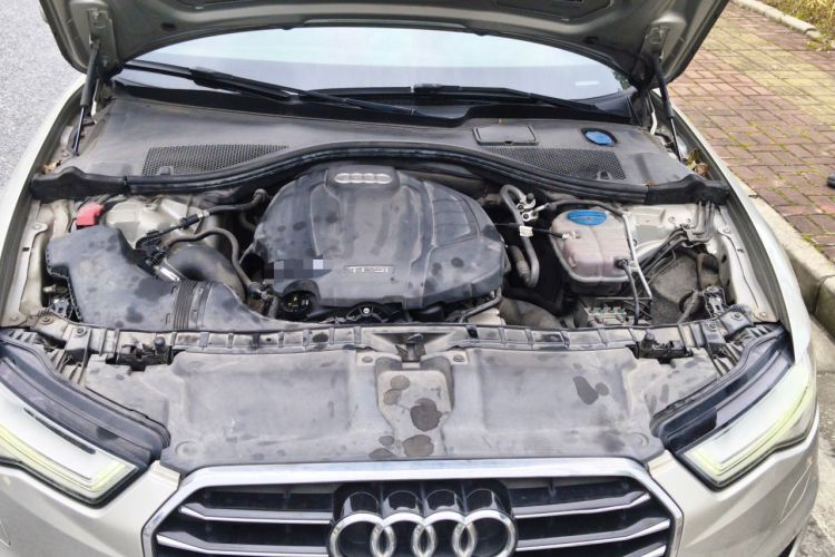 Used Audi A6L 2018 30th Anniversary Edition TFSI Trendy Model Engine Bay
