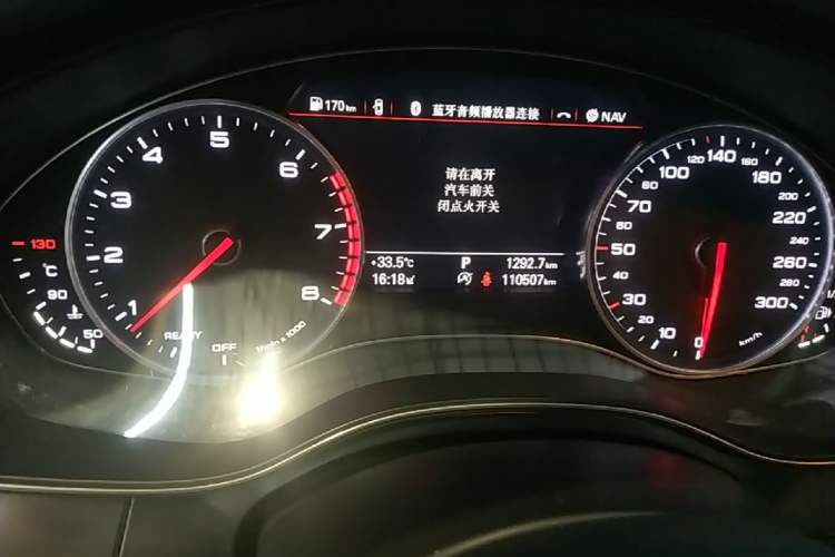 Used Audi A6L 2018 30th Anniversary Edition 45 TFSI quattro Sport model Instrument Cluster