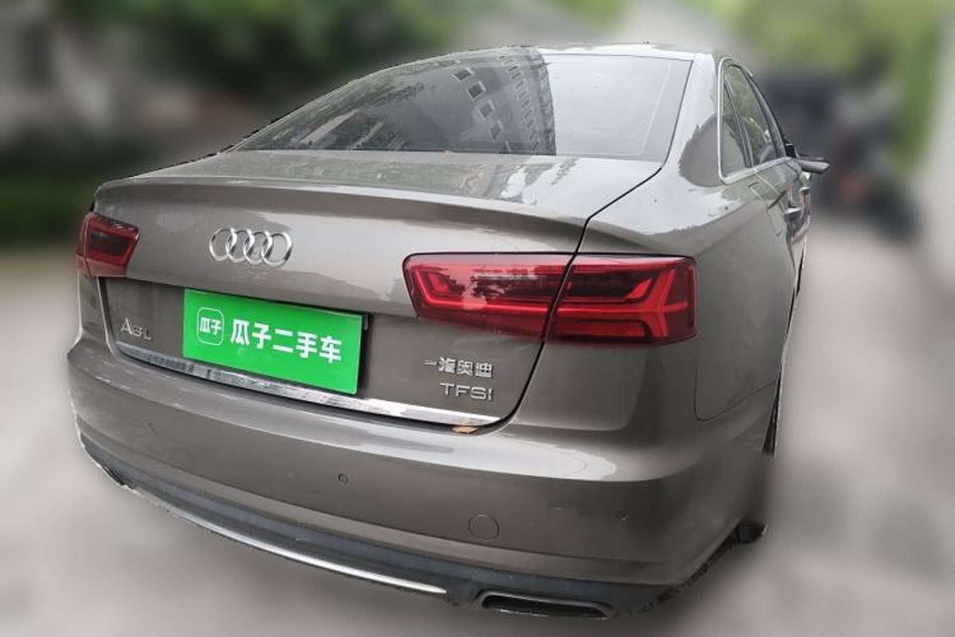Used Audi A6L 2018 30th Anniversary Edition TFSI Trendy Model Rear Right 45 Deg