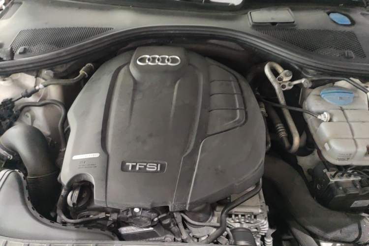 Used Audi A6L 2018 30th Anniversary Edition TFSI Trendy Model Engine Bay