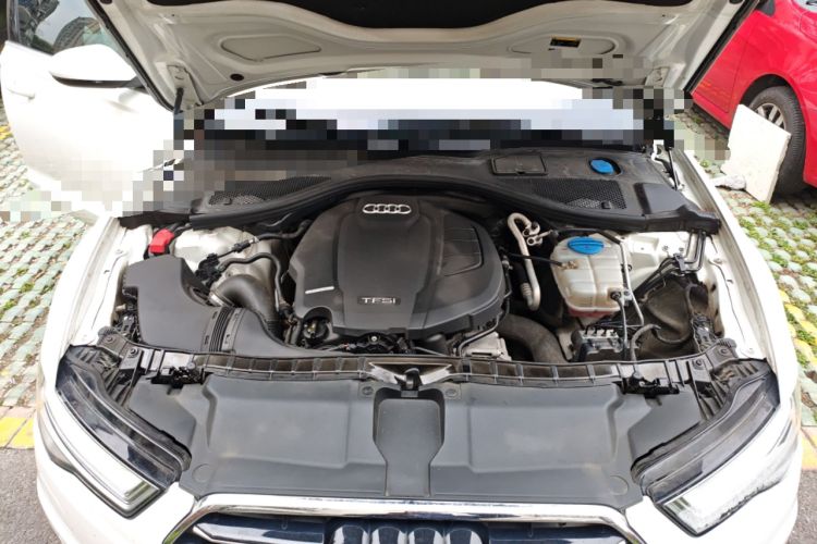 Used Audi A6L 2018 30th Anniversary Edition TFSI Trendy Model Engine Bay