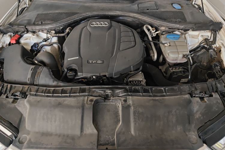 Used Audi A6L 2018 30th Anniversary Edition TFSI Trendy Model Engine Bay