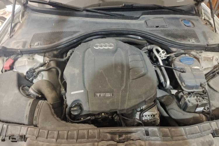 Used Audi A6L 2018 30th Anniversary Edition TFSI Trendy Model Engine Bay