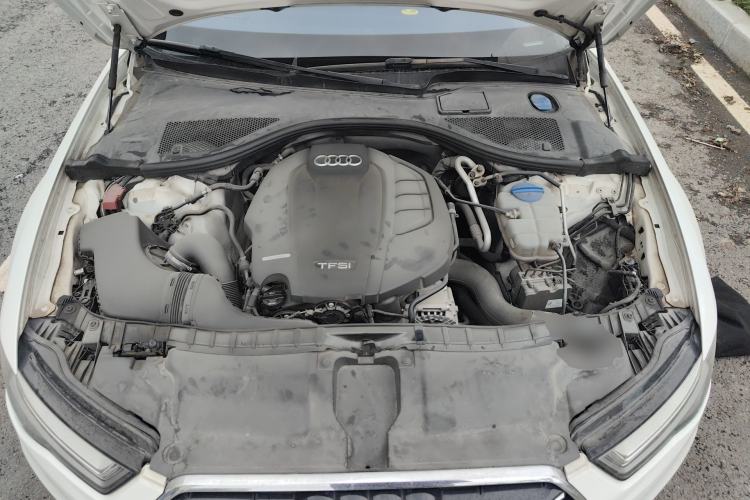 Used Audi A6L 2018 30th Anniversary Edition TFSI Trendy Model Engine Bay