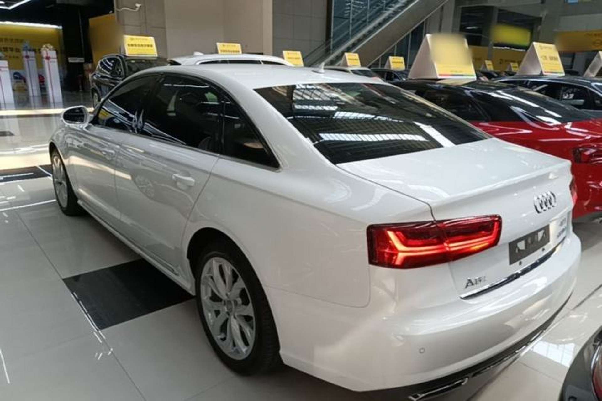Used Audi A6L 2018 30th Anniversary Edition 35 TFSI Fashion Model Rear Left 45 Deg