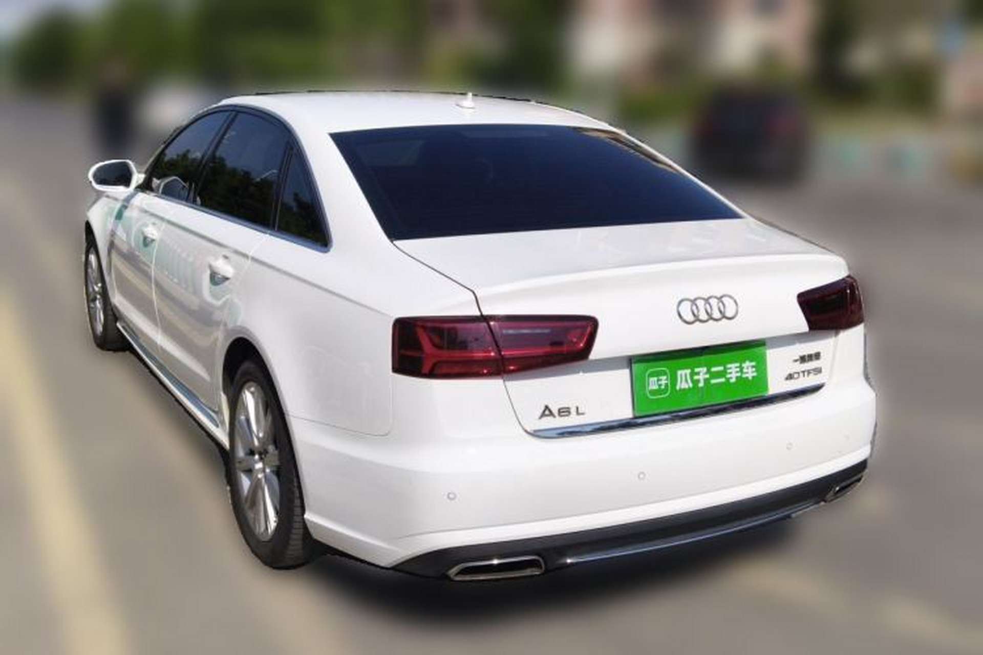 Used Audi A6L 2018 30th Anniversary Edition TFSI Trendy Model Rear Left 45 Deg