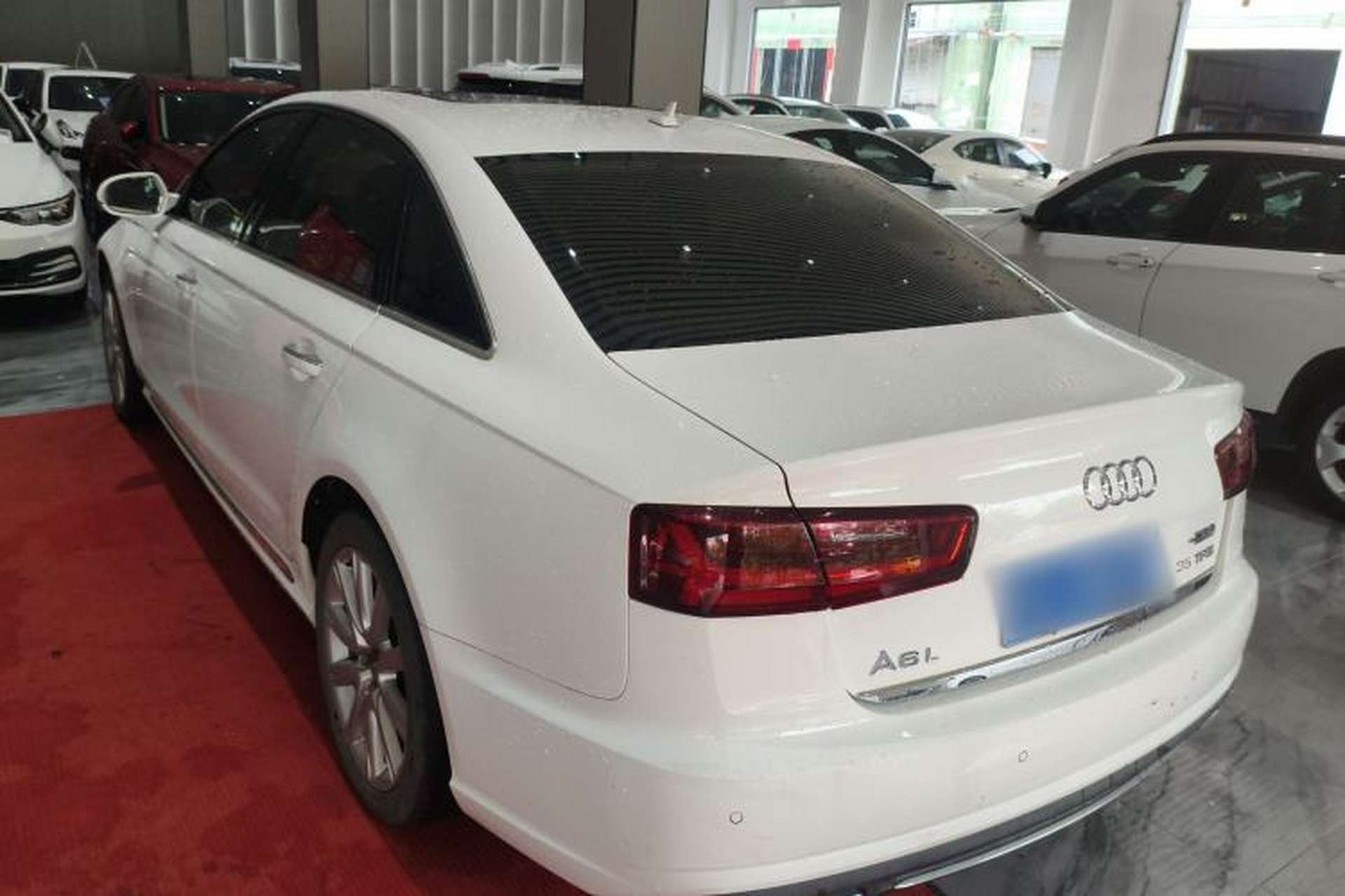 Used Audi A6L 2018 30th Anniversary Edition TFSI Trendy Model Rear Left 45 Deg