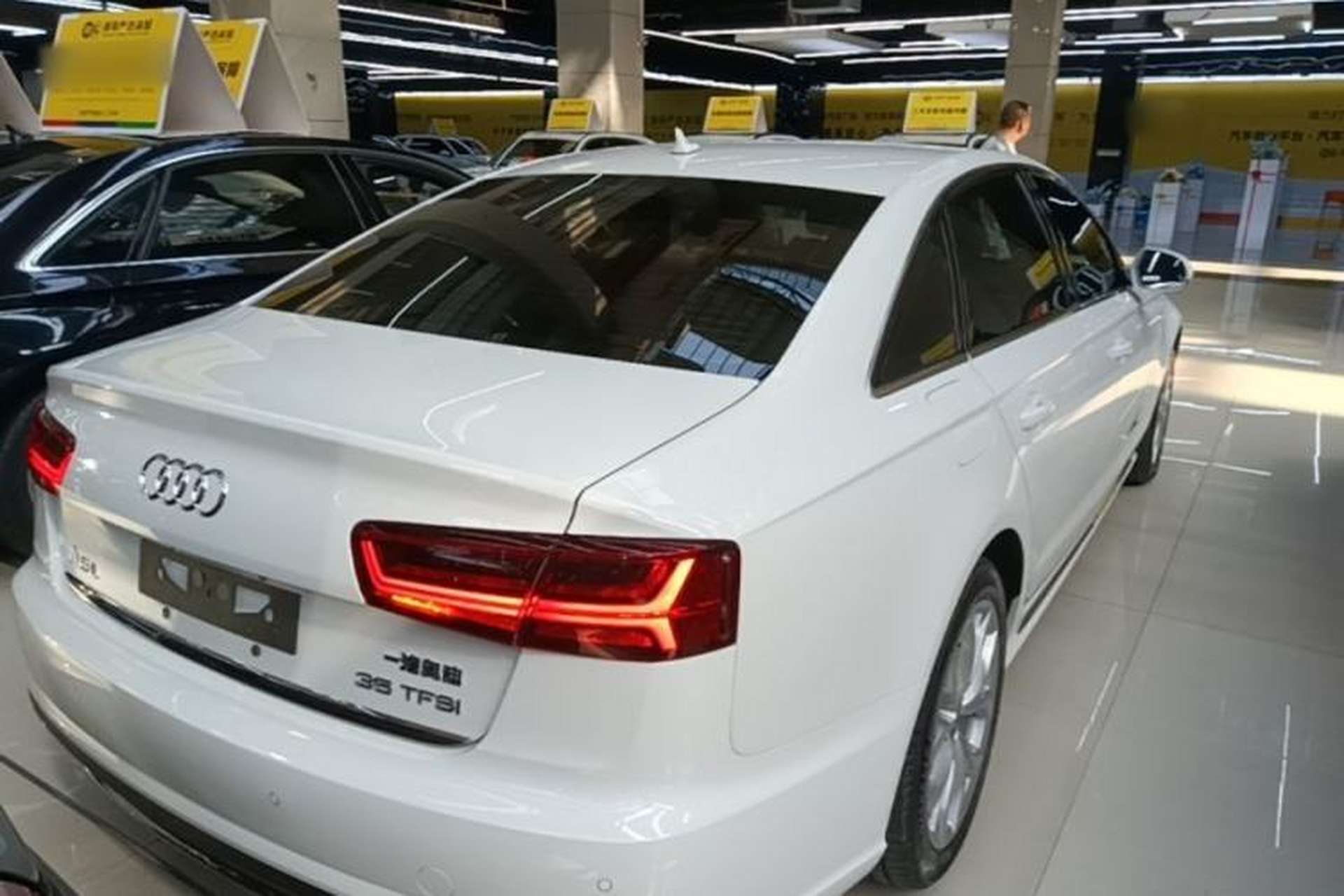 Used Audi A6L 2018 30th Anniversary Edition 35 TFSI Fashion Model Rear Right 45 Deg
