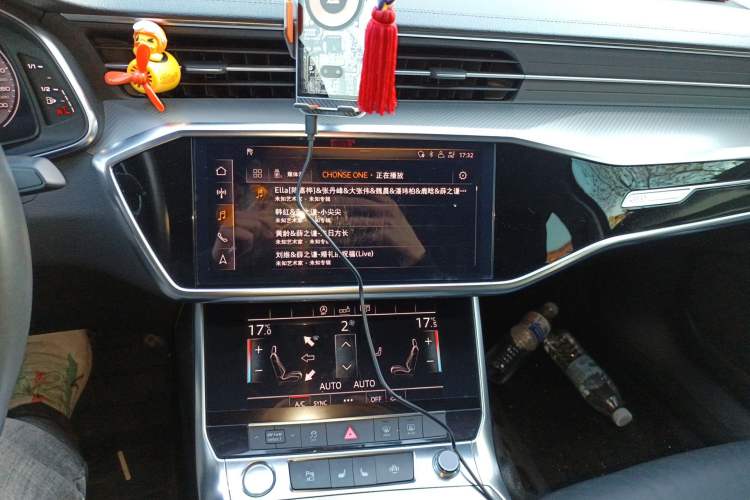 Used Audi A6L 2019 40 TFSI Luxury Prestige Edition Audio And AC Panel