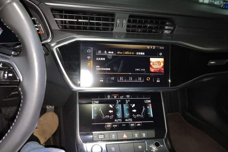 Used Audi A6L 2019 45 TFSI Prestige Dynamic Edition Audio And AC Panel