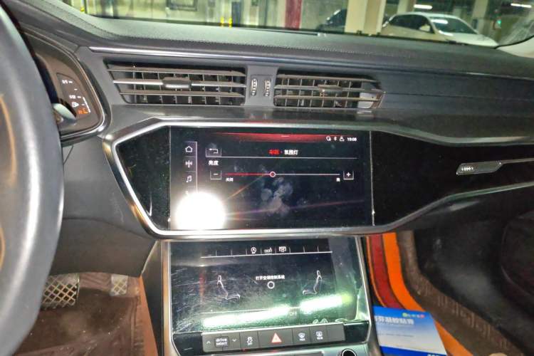Used Audi A6L 2019 45 TFSI Prestige Elegant Edition Audio And AC Panel