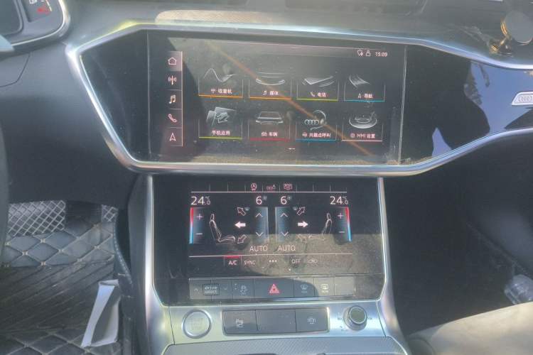 Used Audi A6L 2019 45 TFSI Prestige Dynamic Edition Audio And AC Panel