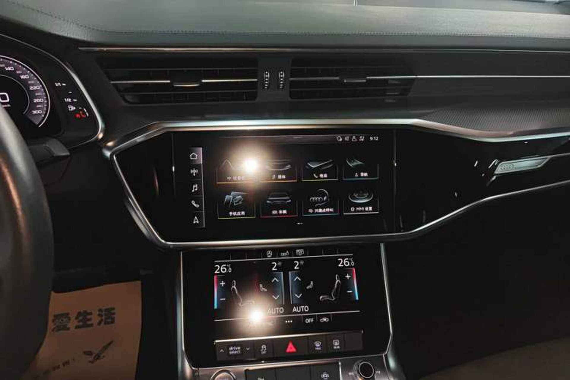 Used Audi A6L 2019 45 TFSI Prestige Dynamic Edition Audio And AC Panel