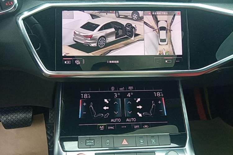 Used Audi A6L 2019 45 TFSI Prestige Dynamic Edition Audio And AC Panel