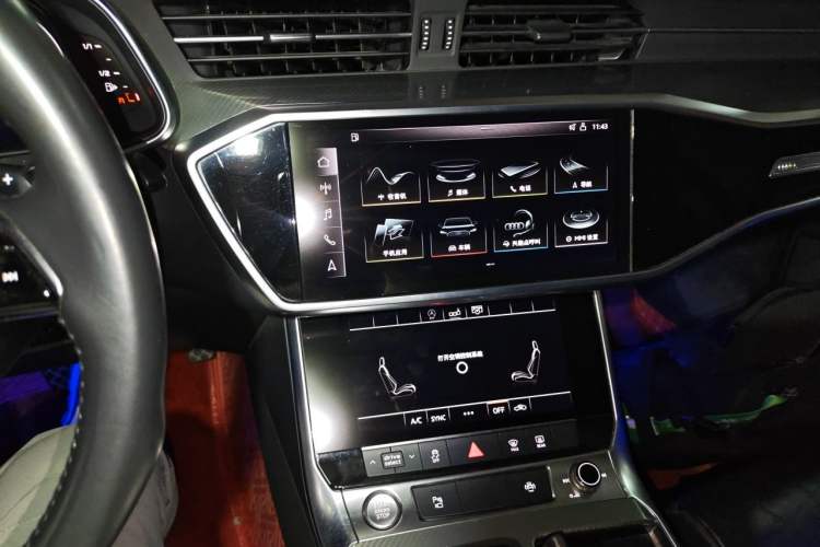 Used Audi A6L 2019 40 TFSI Luxury Prestige Edition Audio And AC Panel