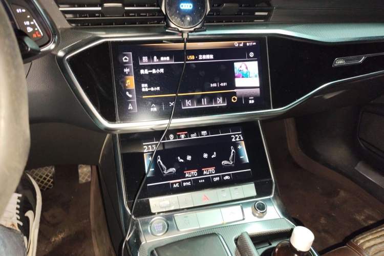 Used Audi A6L 2019 45 TFSI Prestige Dynamic Edition Audio And AC Panel