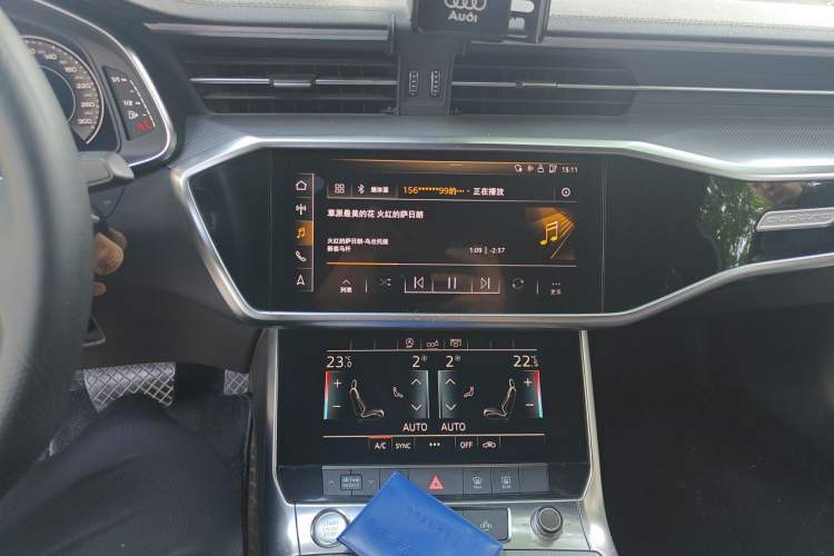 Used Audi A6L 2019 45 TFSI Prestige Dynamic Edition Audio And AC Panel