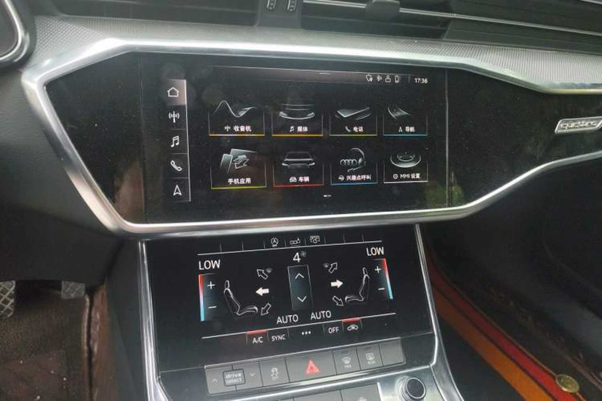 Used Audi A6L 2019 40 TFSI Luxury Dynamic Model Audio And AC Panel