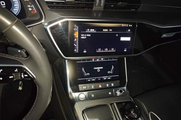 Used Audi A6L 2019 45 TFSI Prestige Elegant Edition Audio And AC Panel