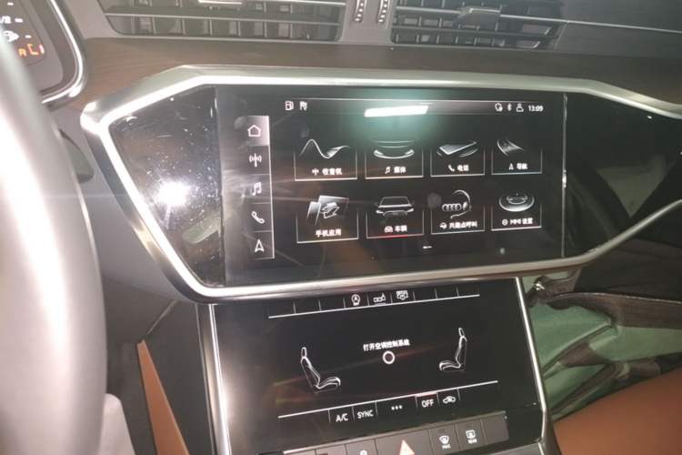 Used Audi A6L 2019 45 TFSI Prestige Elegant Edition Audio And AC Panel