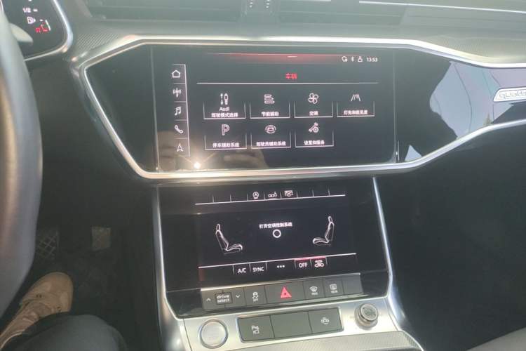 Used Audi A6L 2019 45 TFSI quattro Prestige Dynamic Edition Audio And AC Panel