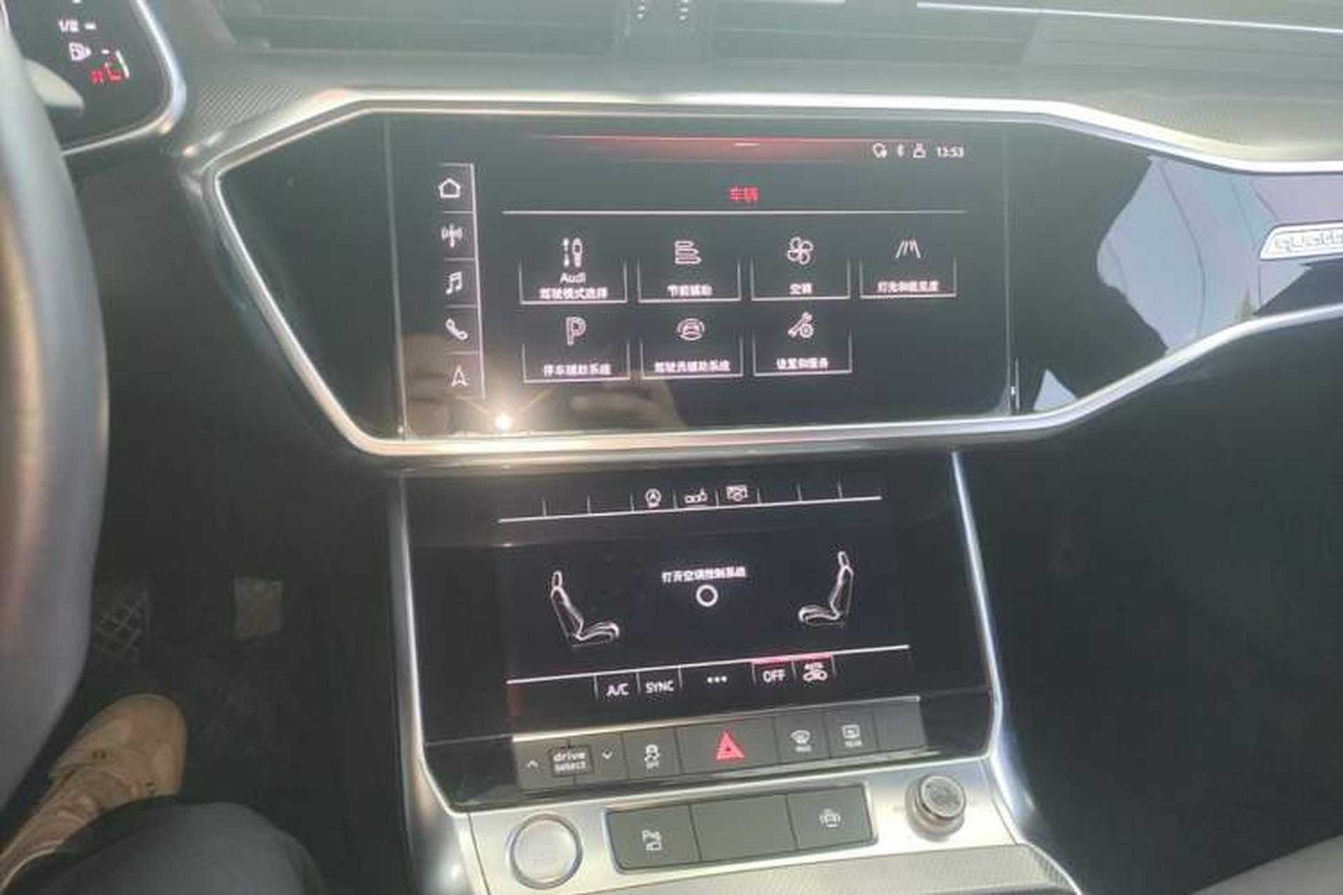Used Audi A6L 2019 45 TFSI quattro Prestige Dynamic Edition Audio And AC Panel