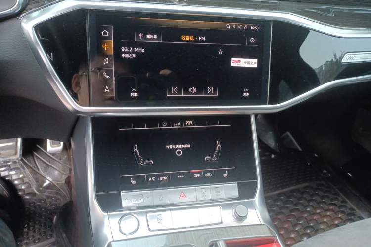 Used Audi A6L 2019 40 TFSI Luxury Dynamic Model Audio And AC Panel