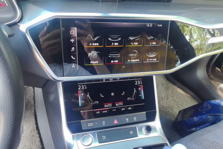 Used Audi A6L 2019 40 TFSI Luxury Dynamic Model Audio And AC Panel