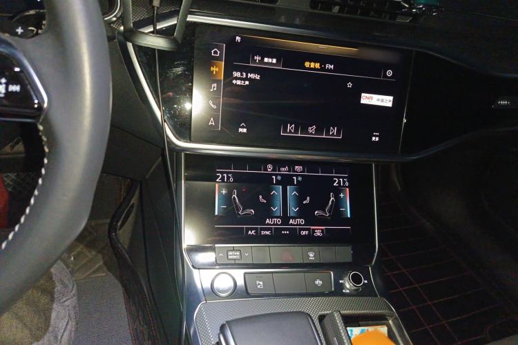 Used Audi A6L 2019 45 TFSI Prestige Dynamic Edition Audio And AC Panel