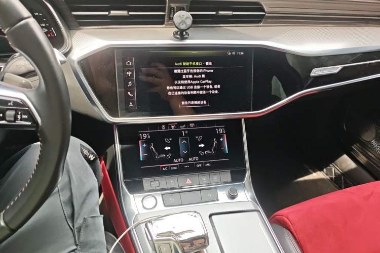 Used Audi A6L 2019 40 TFSI Luxury Dynamic Model Audio And AC Panel