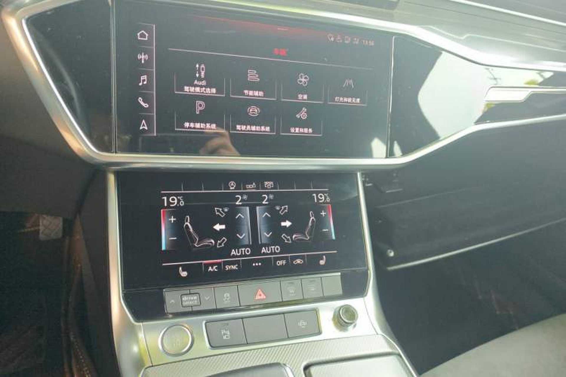 Used Audi A6L 2019 40 TFSI Luxury Dynamic Model Audio And AC Panel