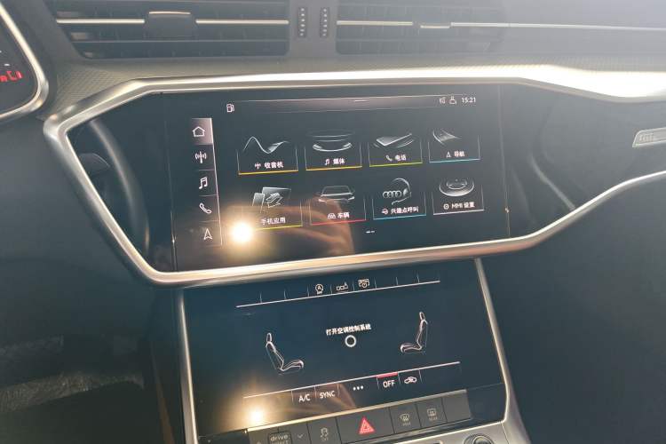 Used Audi A6L 2019 40 TFSI Luxury Prestige Edition Audio And AC Panel
