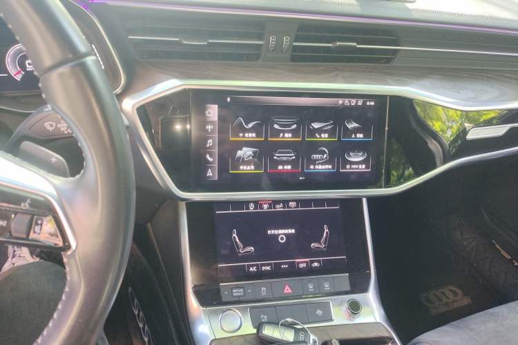 Used Audi A6L 2019 45 TFSI Prestige Dynamic Edition Audio And AC Panel
