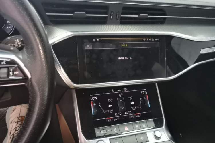 Used Audi A6L 2019 40 TFSI Luxury Prestige Edition Audio And AC Panel