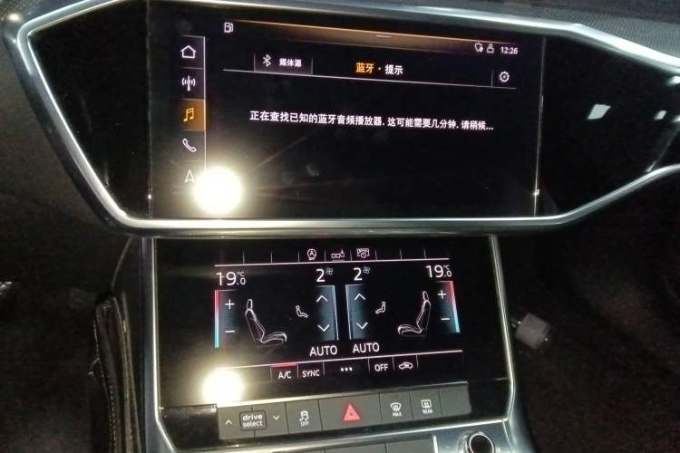Used Audi A6L 2019 45 TFSI Prestige Dynamic Edition Audio And AC Panel