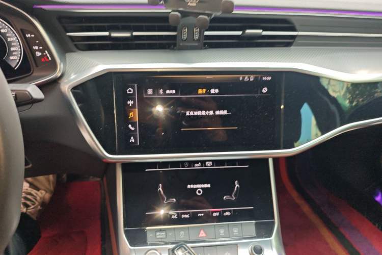 Used Audi A6L 2019 45 TFSI Prestige Elegant Edition Audio And AC Panel