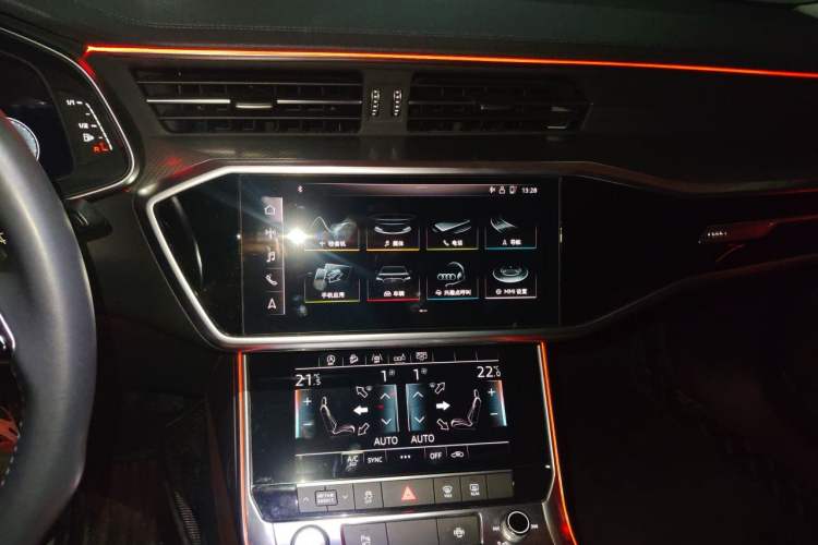 Used Audi A6L 2019 45 TFSI Prestige Elegant Edition Audio And AC Panel