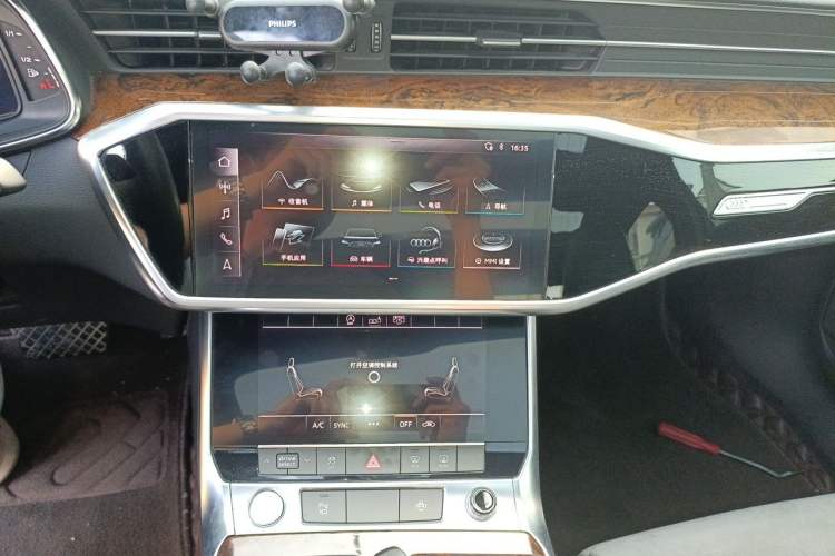 Used Audi A6L 2019 45 TFSI Prestige Dynamic Edition Audio And AC Panel