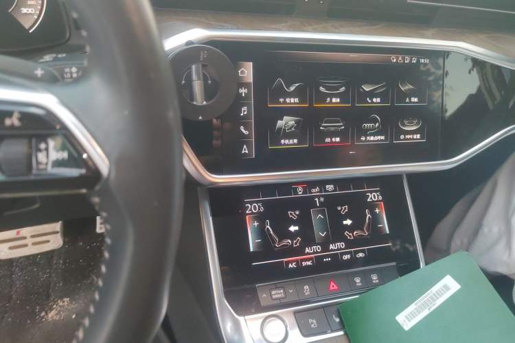 Used Audi A6L 2019 40 TFSI Luxury Dynamic Model Audio And AC Panel