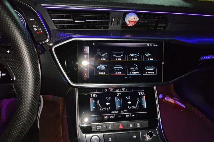 Used Audi A6L 2019 40 TFSI Luxury Dynamic Model Audio And AC Panel