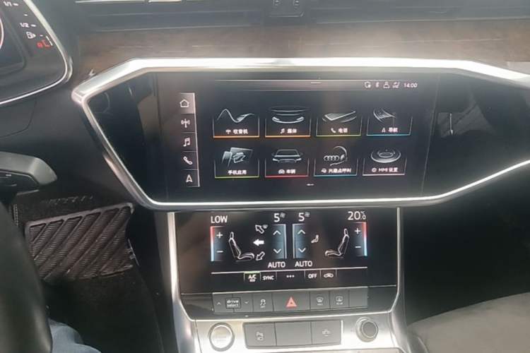 Used Audi A6L 2019 45 TFSI Prestige Dynamic Edition Audio And AC Panel