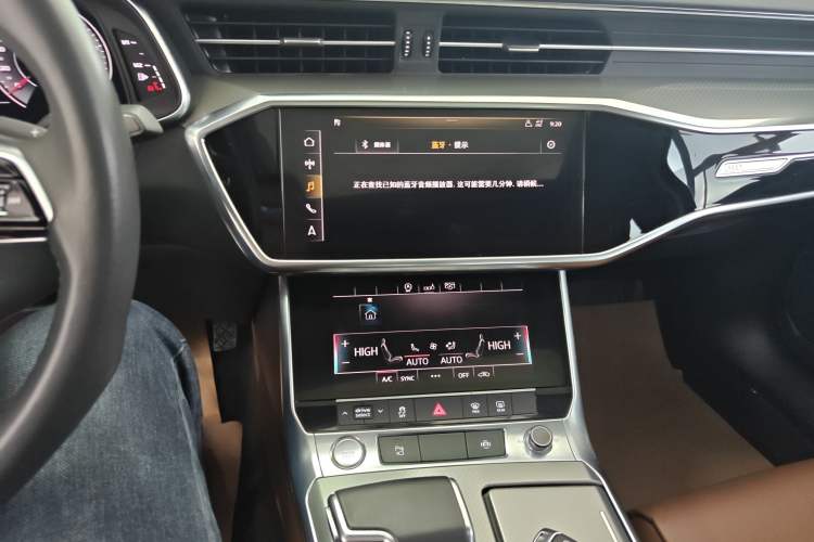 Used Audi A6L 2019 40 TFSI Luxury Prestige Edition Audio And AC Panel