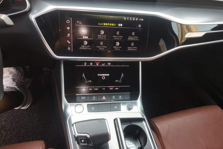 Used Audi A6L 2019 45 TFSI Prestige Elegant Edition Audio And AC Panel