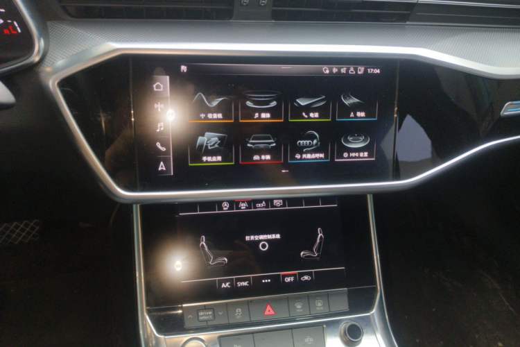 Used Audi A6L 2019 45 TFSI Prestige Dynamic Edition Audio And AC Panel