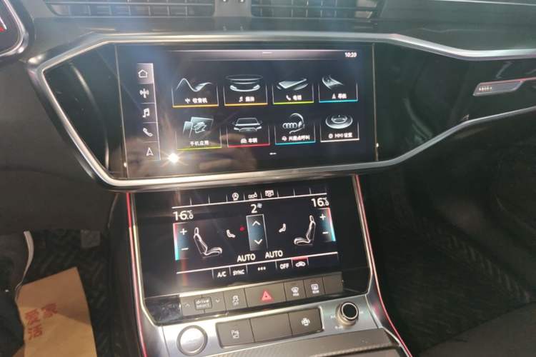 Used Audi A6L 2019 40 TFSI Luxury Prestige Edition Audio And AC Panel