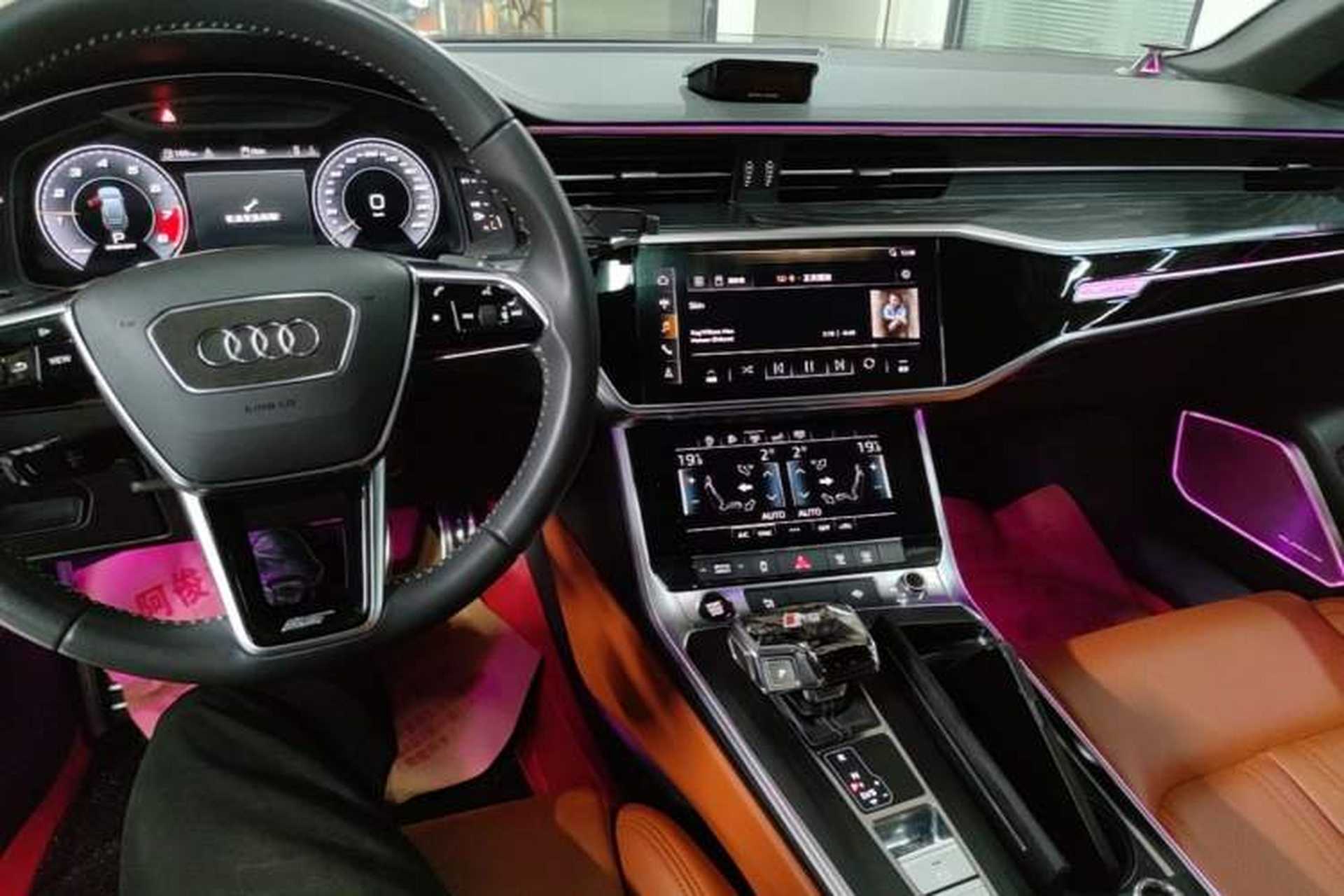 Used Audi A6L 2019 45 TFSI Prestige Dynamic Edition Audio And AC Panel