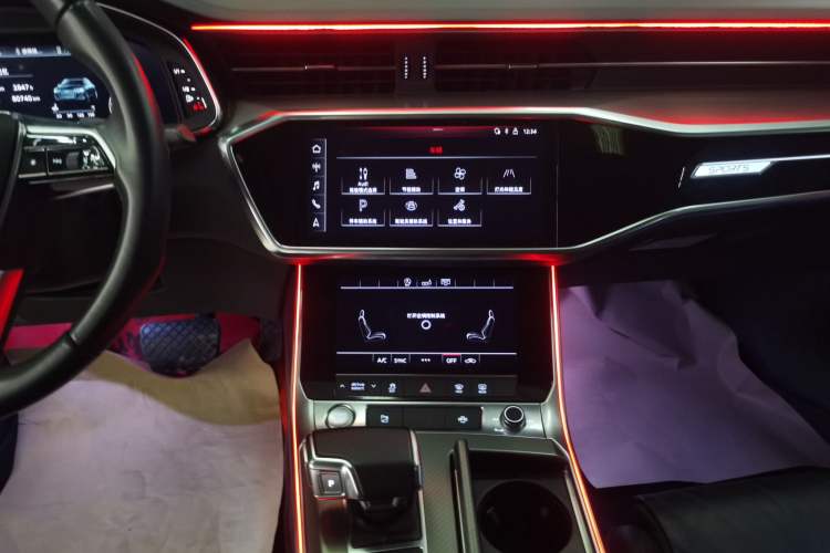 Used Audi A6L 2019 40 TFSI Luxury Prestige Edition Audio And AC Panel