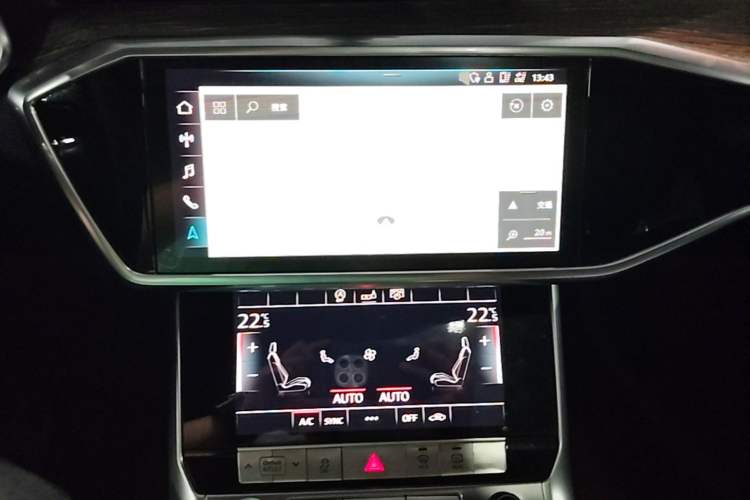 Used Audi A6L 2019 40 TFSI Luxury Dynamic Model Audio And AC Panel
