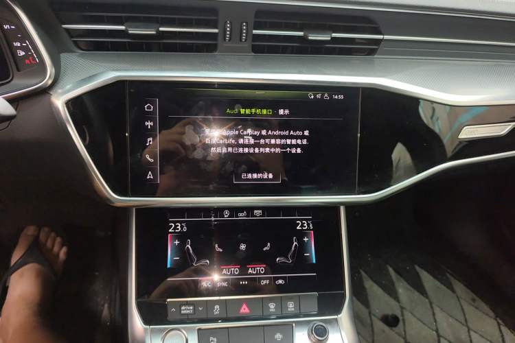 Used Audi A6L 2019 40 TFSI Luxury Dynamic Model Audio And AC Panel