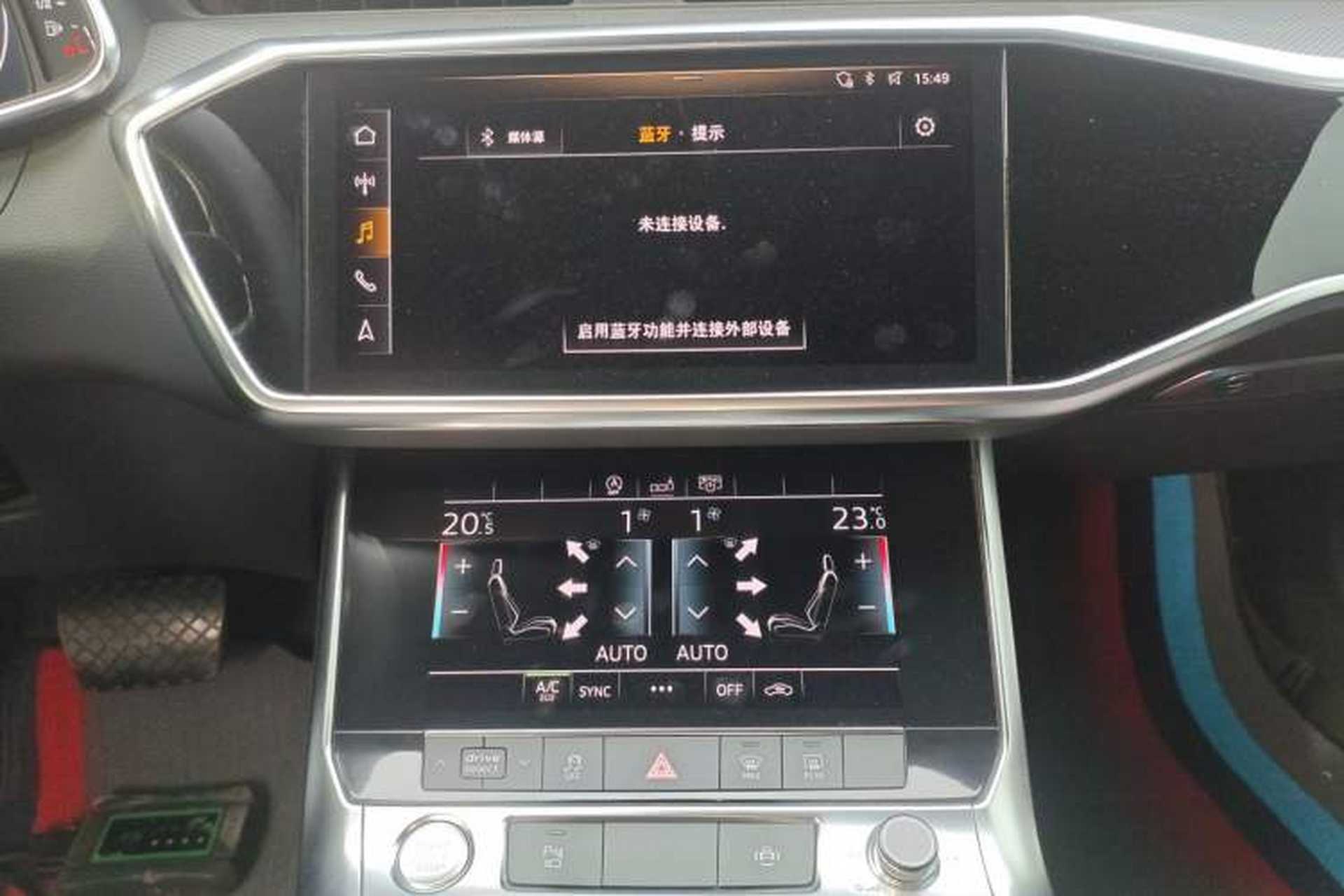 Used Audi A6L 2019 45 TFSI Prestige Dynamic Edition Audio And AC Panel